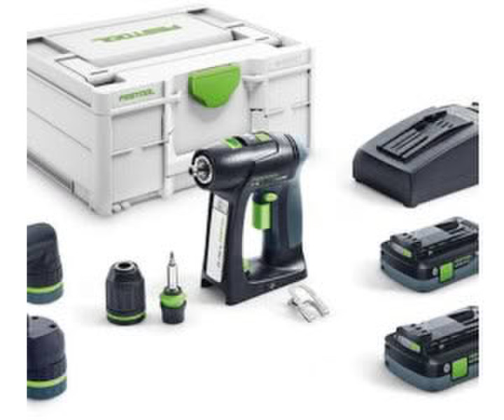 Festool C 18 HPC 2x 4,0 Ah akkus + Systainer+ Ladegerät