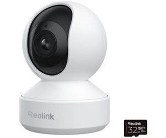 reolink 355° IP Indoor 3X Optischem Zoom 2 4 5 0 GHz WiFi 12m IR-E1 Zoom Micro SD-Karte (E1-Zoom_50PTZ_2-Wege-Audio_inkl32GB)