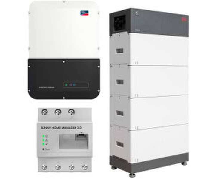BYD SMA Sunny Boy Storage 6.0 6kW Wechselrichter mit 10,24kWh Batteriespeicher-Set (U9886174)