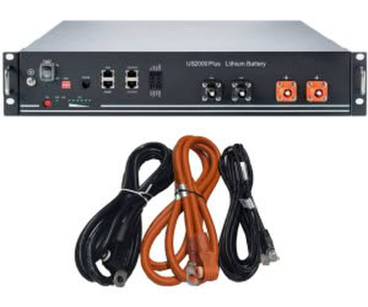 Pylontech 2,4 kWh Solarspeicher Lithium LiFePO4 inkl. Kabel und BMS