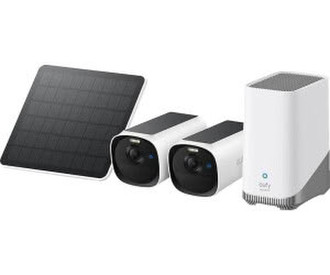 Eufy Cam E40 2-Kamera-Set + Homebase 3 + Solarpanel