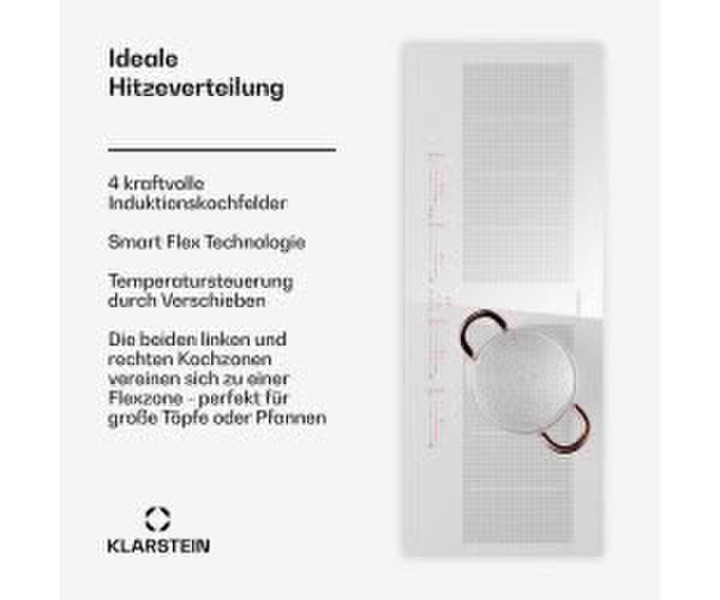 Klarstein Masterzone 90 Slim Flex weiß