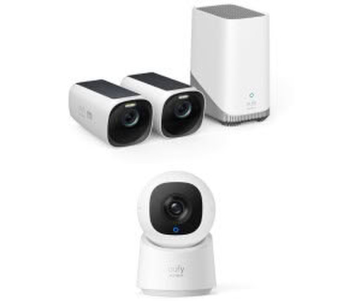 Eufy 3 Starter Set 2+1 mit HomeBase 3 und C220 Indoor Cam