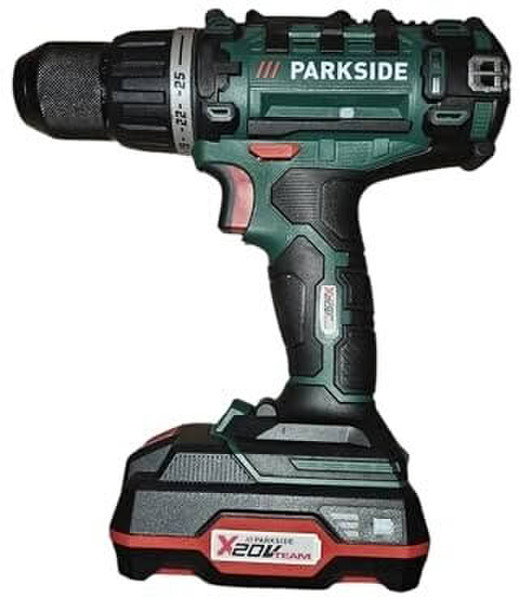 Parkside PABS 20-Li mit Akku und Ladegerät