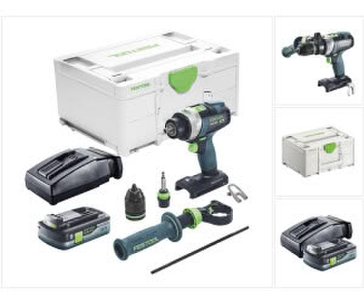 Festool TPC 18/4 ( 1x 4,0 Ah + Ladegerät + Systainer)