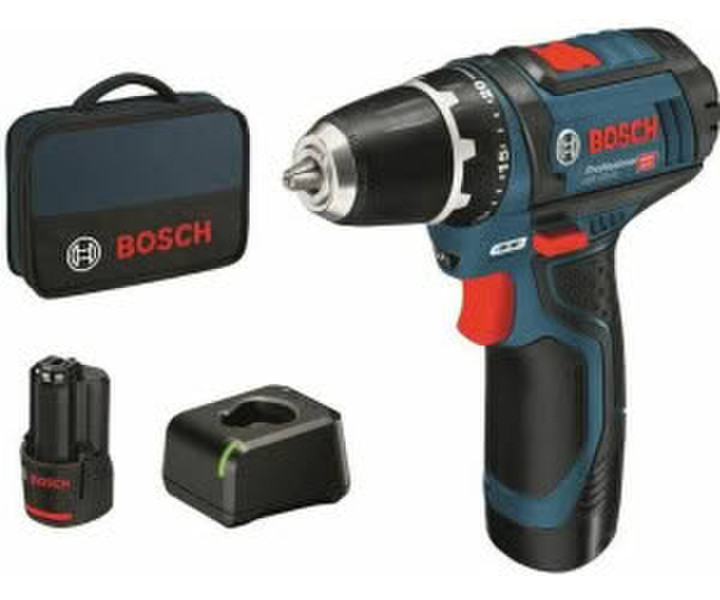 Bosch GSR 12V-15 Professional (2 x 2,0 Ah Akku)