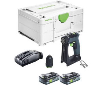 Festool CXS 18-Basic (2x 4,0 Ah + Schnellladegerät + Systainer)