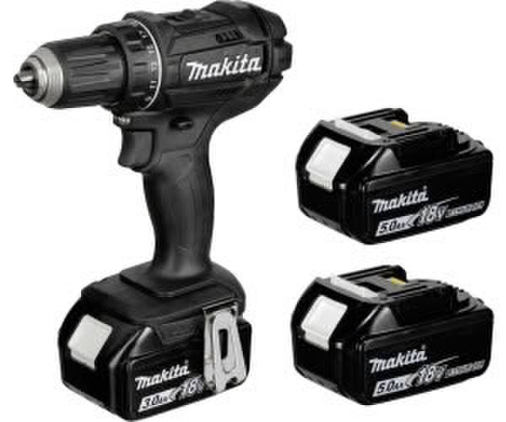 Makita DDF484BJX1 (1 x 3,0 Ah + 2 x 5,0 Ah + Ladegerät) im Makpac