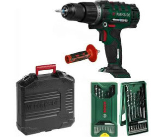 Parkside PSBSA 20-Li C3 Solo + Bohrer_Set