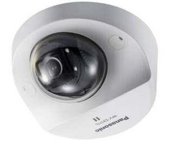 Panasonic i-PRO HD 720p Mobile Mini-Dome IR Fixobjektiv 2 8mm Innenbereich weiß (WV-S3111L)