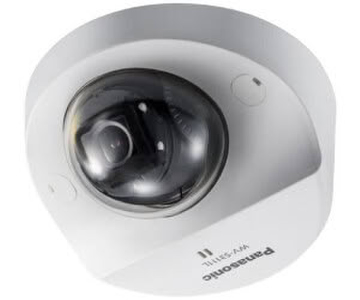 Panasonic i-PRO HD 720p Mobile Mini-Dome IR Fixobjektiv 2 8mm Innenbereich weiß (WV-S3111L)