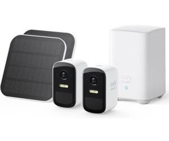 Eufy eufyCam S210 2-Cam Kit inkl. HomeBase 2 Solar Weiss (E88313D2)