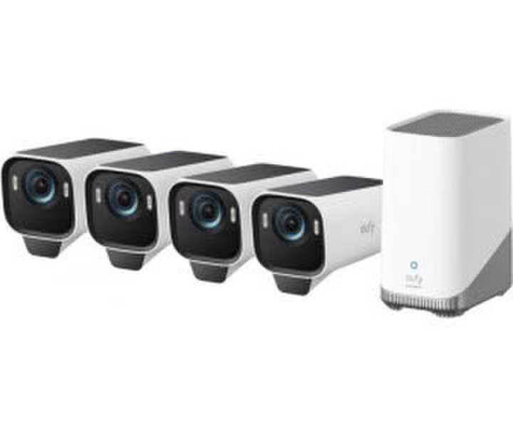 Eufy eufyCam S3 Pro Starter-Set 4+1 mit HomeBase 3