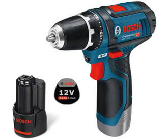 Bosch GSR 12V-15-2-LI Professional + 1x 3,0 Ah Akku