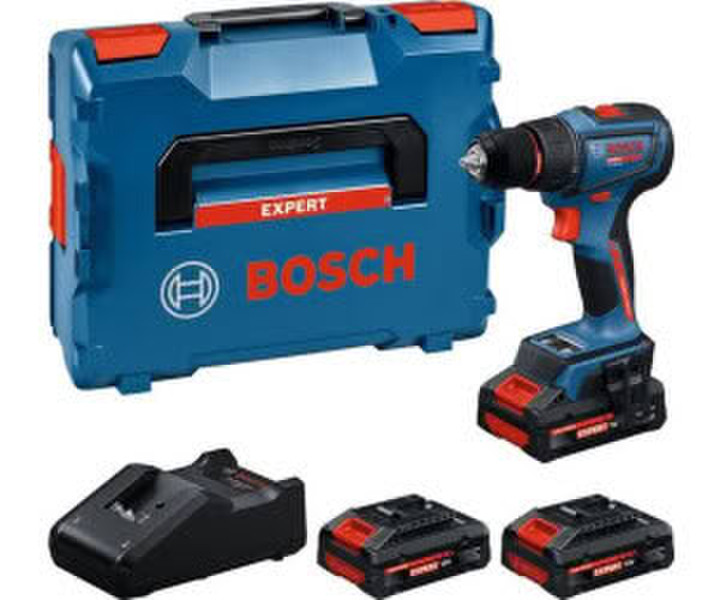 Bosch Akku-Bohrschrauber EXSR18V-90 + 3 x EXBA18V-40 + L-BOXX 136