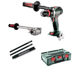 Metabo BS 18 LTX BL Q I + Drehmomentvorsatz + Bleistifte + Meterstab