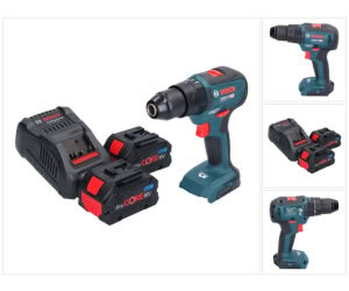 Bosch GSB 18V-55 Professional (06019H5302) + 1x ProCORE Akku 5,5 Ah + Ladegerät