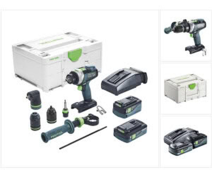 Festool Quadrive TPC 18/4 5,2/4,0 I-Set/XL (577248)