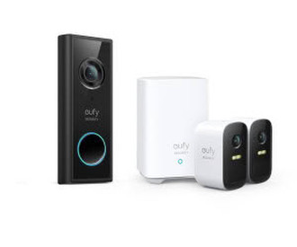 Eufy eufyCam 2C + S220 Video Doorbell Add-on Unit