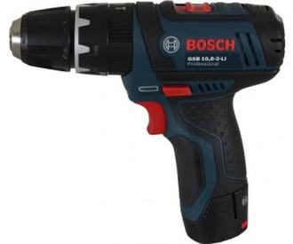 Bosch GSB 10,8-2-LI Professional 2 x 2,0 Ah + L-Boxx (0 601 9B6 906)