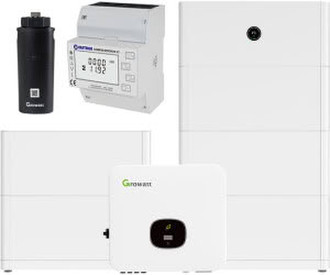 Growatt MOD 5KTL3-XH2 5kW Hybrid Wechselrichter mit 25kWh Solarspeicher-Set