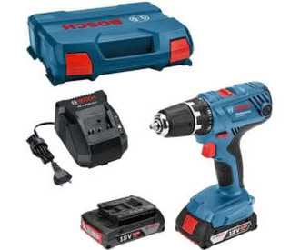 Bosch GSB 18V-21 Professional 2 x 2,0 Ah + Ladegerät in L-Boxx