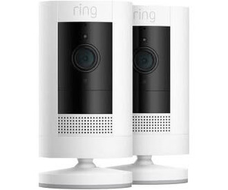 Ring Stick Up Cam Battery Weiß (Doppelpack)