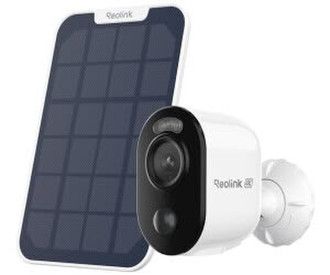 reolink Argus 3 Ultra + Solarpanel weiss