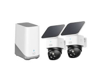 Eufy SoloCam S340 Doppelpack + HomeBase S380 weiß