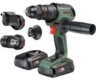 Bosch Advanced Impact 18V-80 QuickSnap (2x 2,5Ah Akku + Ladegerät + Aufsätze) (06039E2105)