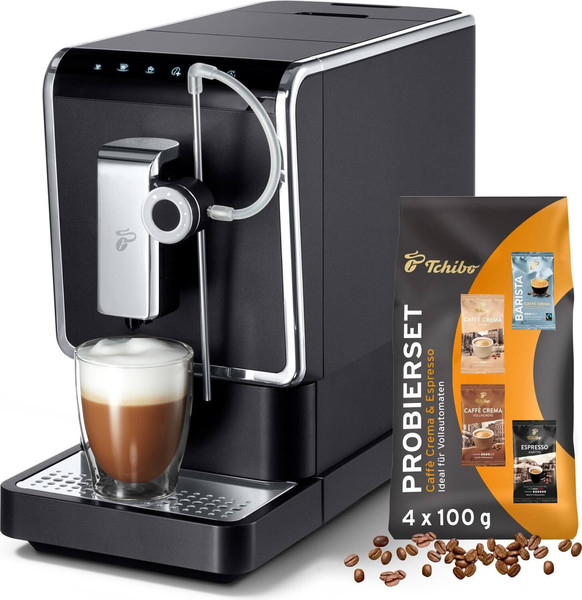 Tchibo Esperto Pro Anthrazit INKLUSIVE Kaffeeprobierset