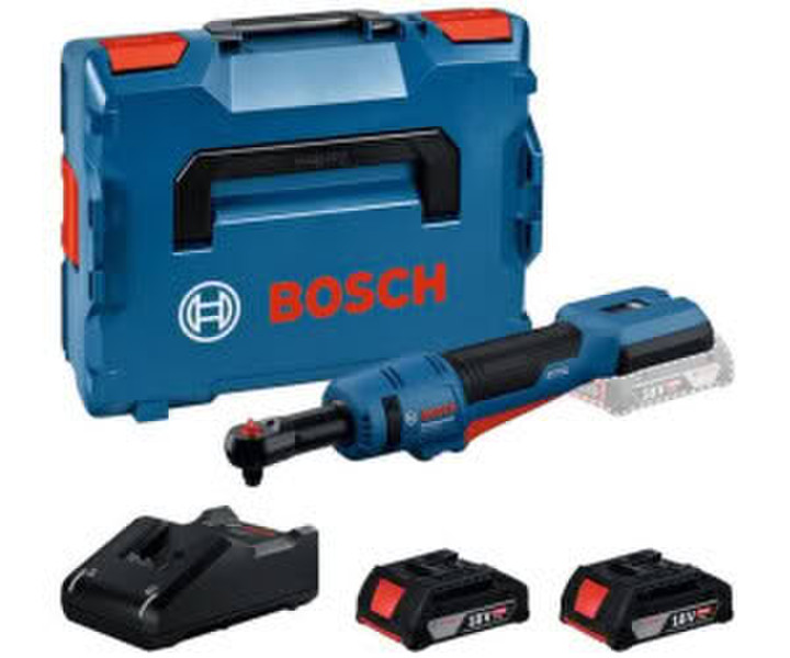 Bosch Akku-Ratsche GRC 18V-60 Professional + L-Boxx + 2× GBA 18V 2,0Ah Akku