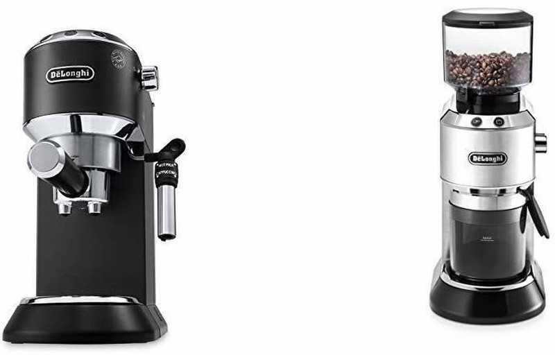 De'Longhi Dedica Style Bundle EC 685.BK & KG 520.M