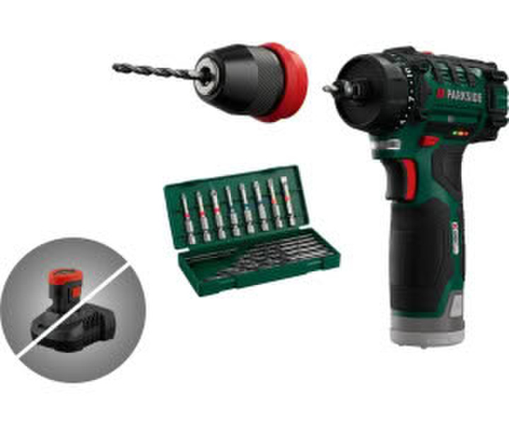 Parkside PBSA 12 D4 (solo + Zubehörset)