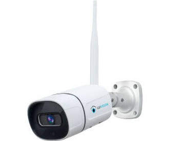 LUVISION Erweiterungskamera für Monitor Kabellos & WiFi IP65 & Mikrofon Außenzur (4260657860464_LV-101)