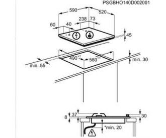 Electrolux EGS6436WW