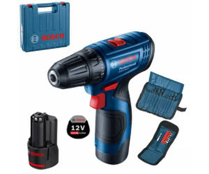 Bosch GSR 120-LI Professional (2x2Ah Akkus und Ladegrät)
