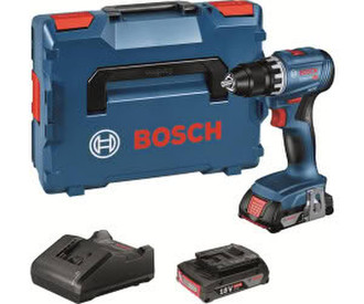 Bosch GSR 18V-45 (2x 3Ah + Ladegerät + L-Boxx)