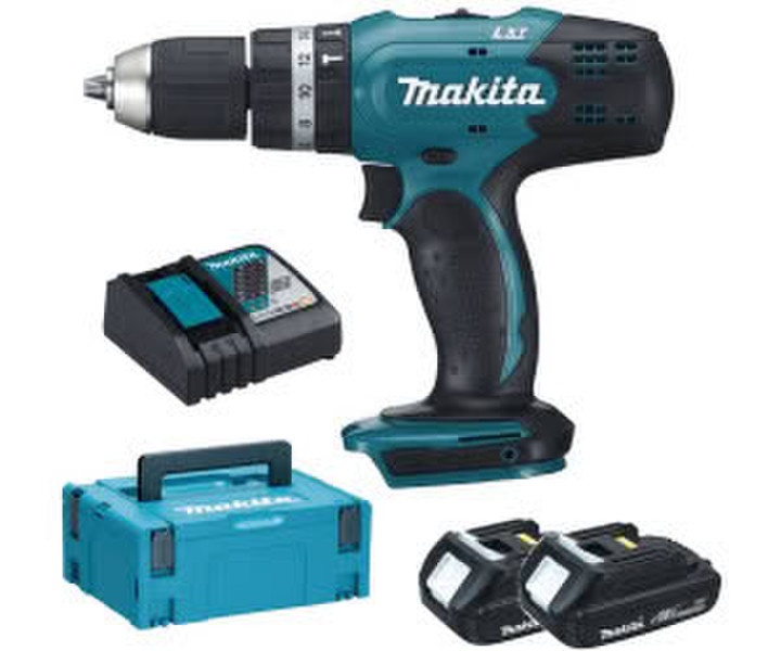 Makita DHP453RYJ 2 x 1,5 Ah im Makpac
