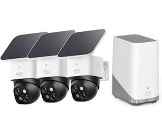 Eufy 3er Pack HomeBase 3 Weiss Schwarz (SoloS340)