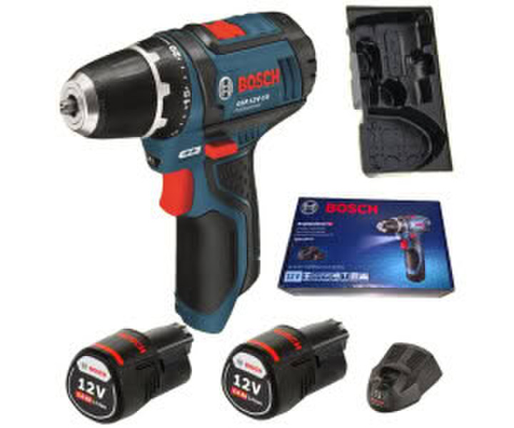 Bosch GSR 12V-15-2-LI Professional Set 2 x 2,0 Ah (0 601 868 10C)