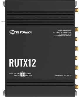 Teltonika RUTX12 Industrieller WLAN-Router 4G LTE Cat 6 Dual-Band (RUTX12200000)