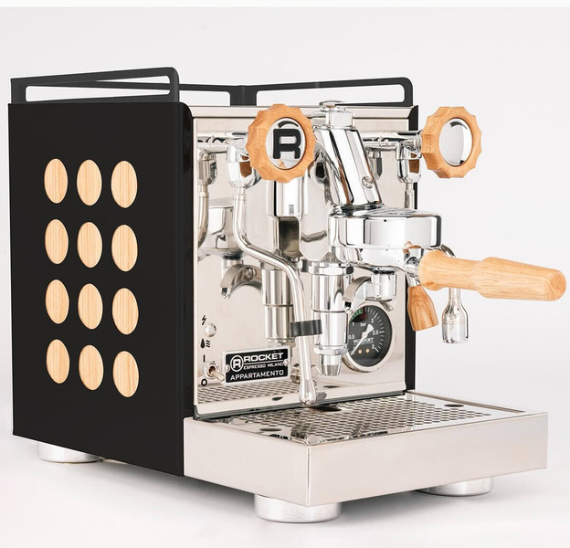 Rocket Espresso Appartamento 2.0 schwarz/holz