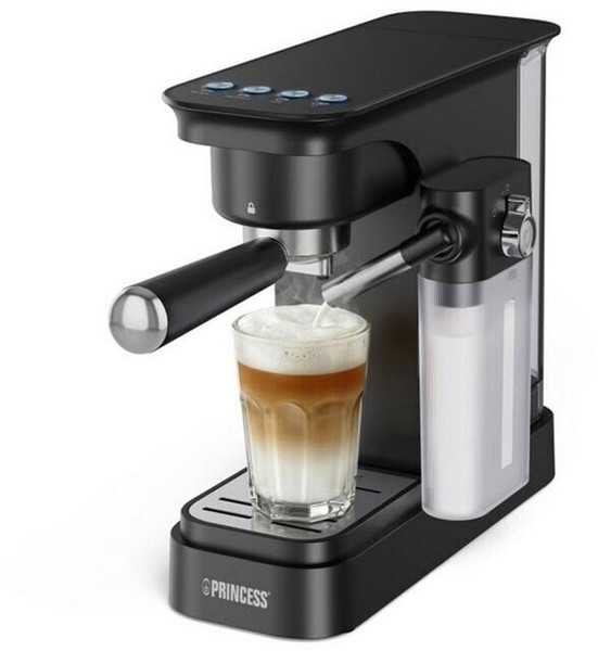 Princess Espressomaschine 20 Bar, 0,8L, 2 Tassen (249422)