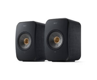 KEF LSX II Carbon Black
