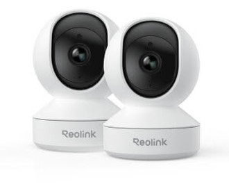 reolink E1 3MP 2,4GHz WiFi Indoor 355° Schwenk & 50° Neigung Personen-/Haustiererkennung Nachtsicht 2-Wege-Audio 2 Pack