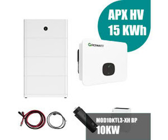Growatt MOD 10KTL3-XH2 10kW Hybrid-Wechselrichter mit 15kWh Solarspeicher-Set (A9890207)