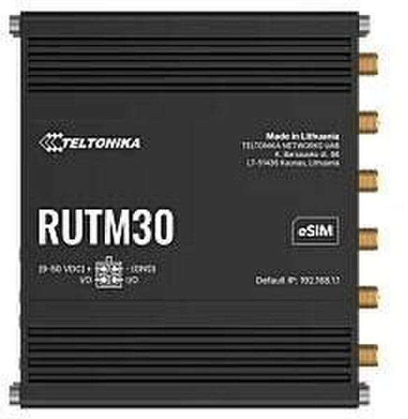 Teltonika RUTM30 (EMEA, APAC, Brazil + EU PSU)