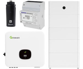 Growatt MOD 3KTL3-XH2 3kW Hybrid Wechselrichter + 20kWh Solarspeicher-Set (A9890166)
