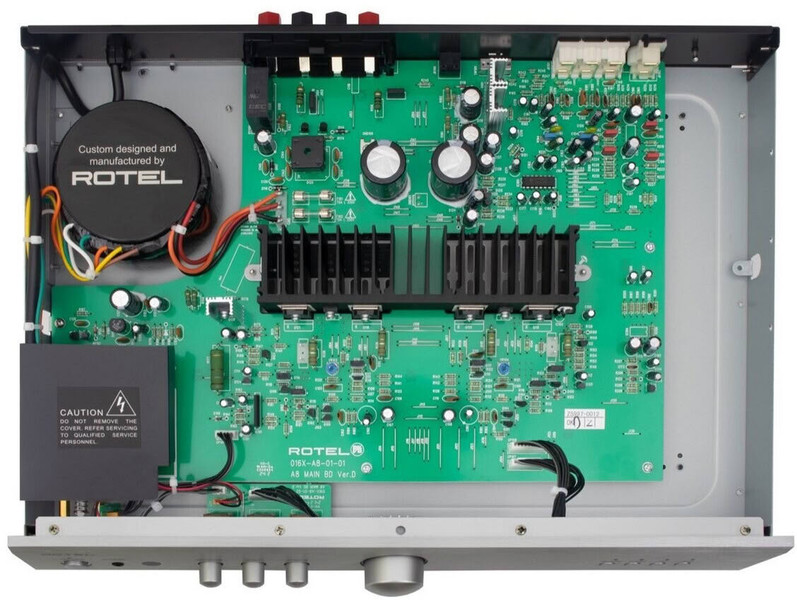 Rotel A8 schwarz